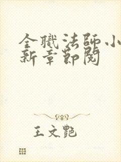 全职法师小说最新章节阅