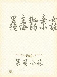 男主抛弃女主又后悔的小说封面