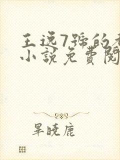 王逸7号的都市小说免费阅读