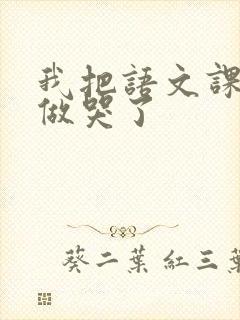 我把语文课代表做哭了