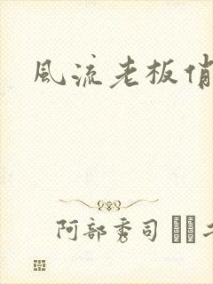 风流老板俏秘书封面