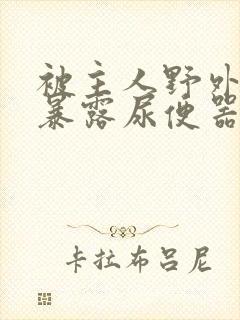 被主人野外调教暴露尿便器