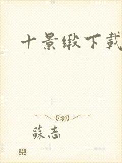 十景缎下载封面