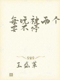 每晚被两个师傅要不停封面