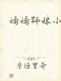 娇娇师娘小说封面