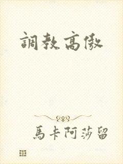 调教高傲封面