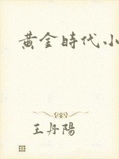 黄金时代小说