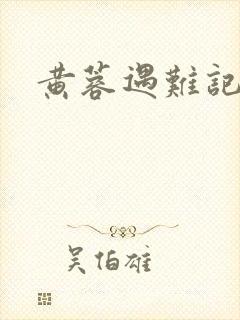 黄蓉遇难记封面