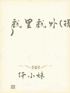 戏里戏外(现场)封面