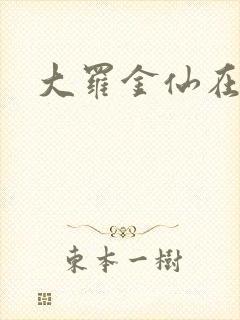 大罗金仙在都市封面