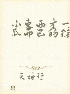 小东西才一根黄瓜而已的推荐书