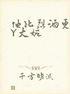 他比烈酒更撩BY大婉