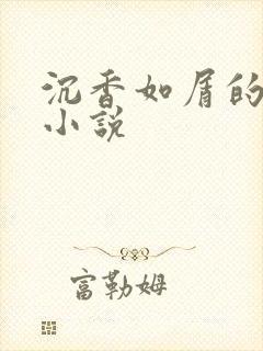 沉香如屑的原著小说