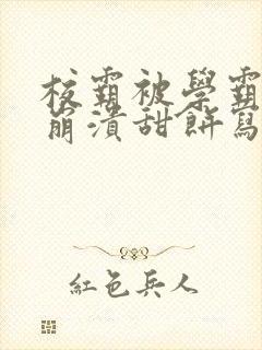 校霸被学霸玩到崩溃甜饼写手