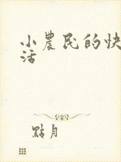 小农民的快乐生活封面