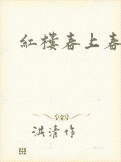 红楼春上春封面