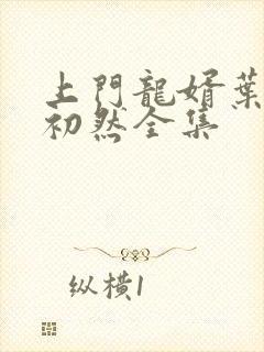 上门龙婿叶辰萧初然全集