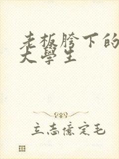 老板胯下的秘书大学生