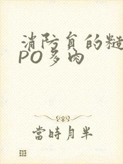 消防员的糙汉文PO多肉