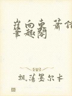 崔向东 萧错 笔趣阁封面