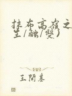 抹布高岭之花(生/触/双)