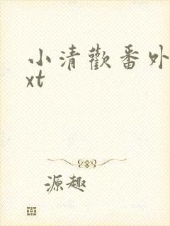 小清欢番外篇txt