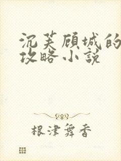 沉芙顾城的优质攻略小说