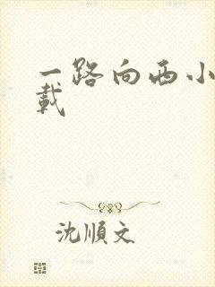 一路向西小说下载