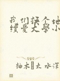 我们换个地方继续爱大学小说