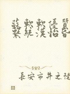 苏软软优质灌溉系统汉怡昏封面