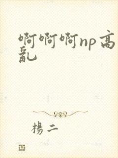 啊啊啊np高h乱封面