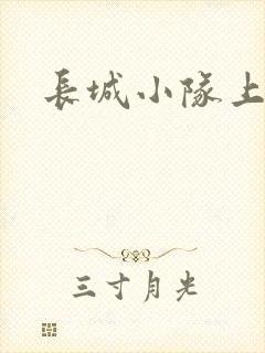 长城小队上中下