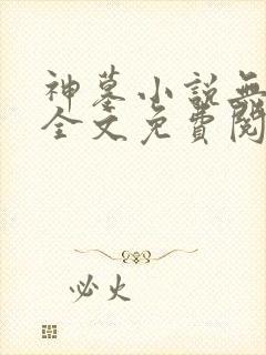 神墓小说无弹窗全文免费阅读