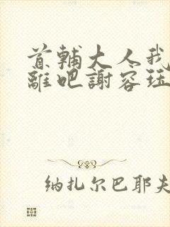 首辅大人我们和离吧谢容珏封面