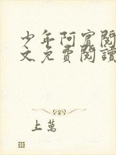 少年阿宾阅读全文免费阅读最新章节