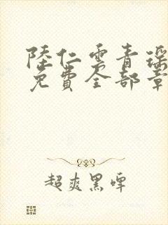 陆仁云青瑶正版免费全部章节