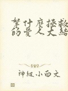 拿什么拯救你我的爱人大结局