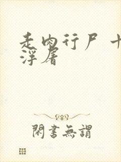 走肉行尸 十阶浮屠封面