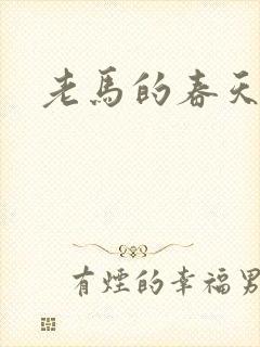 老马的春天