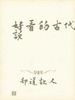 好看的古代h小说