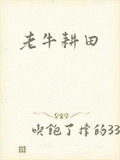 老牛耕田