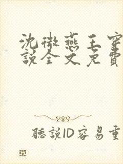 沈微燕王穿越小说全文免费阅读