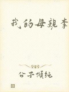 我的母亲李瑞芬封面
