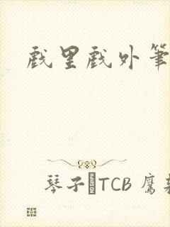 戏里戏外笔趣阁