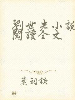 刘世光小说在线阅读全文