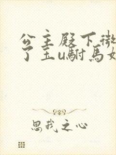 公主殿下微臣馋了玉u驸马姓傅