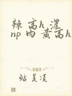 辣 高h 浓 np 肉 黄高h