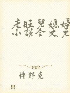 老旺儿媳妇秦雨小说全文免费阅读封面