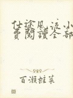 仕途风流小说免费阅读全部章节