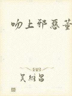 吻上邪恶董事长封面